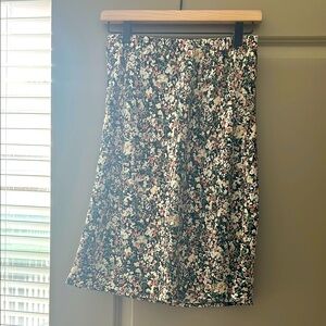A&F Floral Pencil Skirt